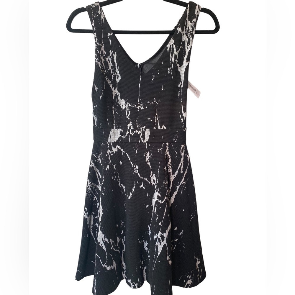 Fairy Grunge Size M Dress Mini Whimsigoth Black Cocktail Fit and Flare Aqua
